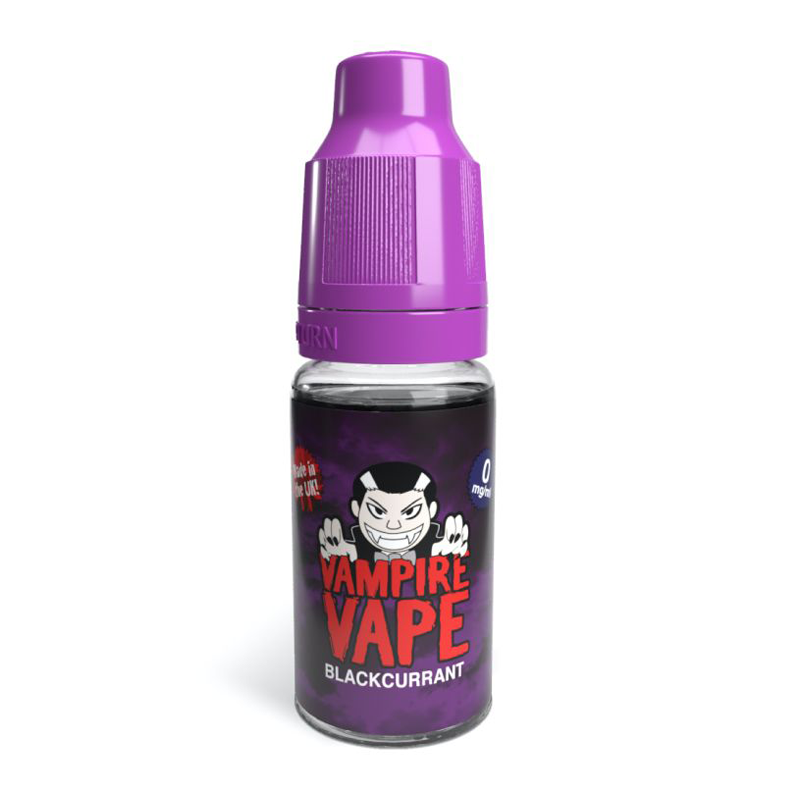 Blackcurrant 10ml E-Liquid By Vampire Vape