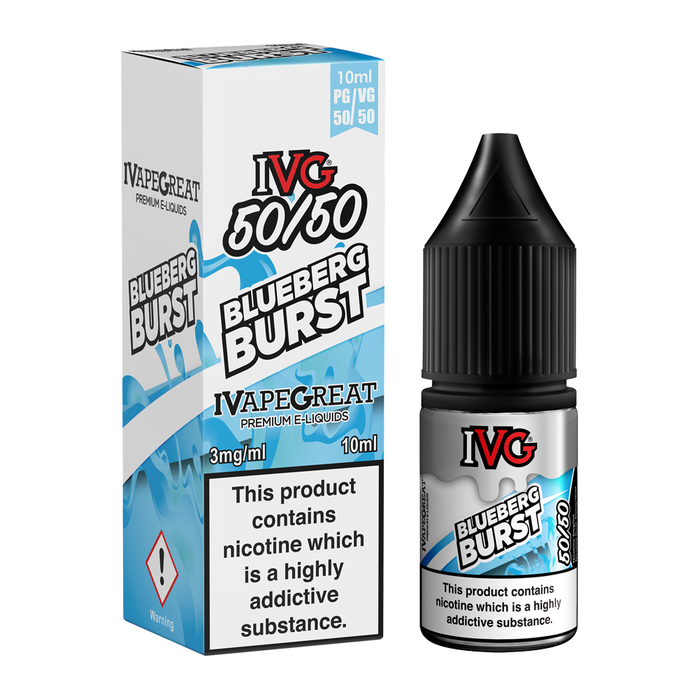 Blueberg Burst 10ml E-Liquid by IVG