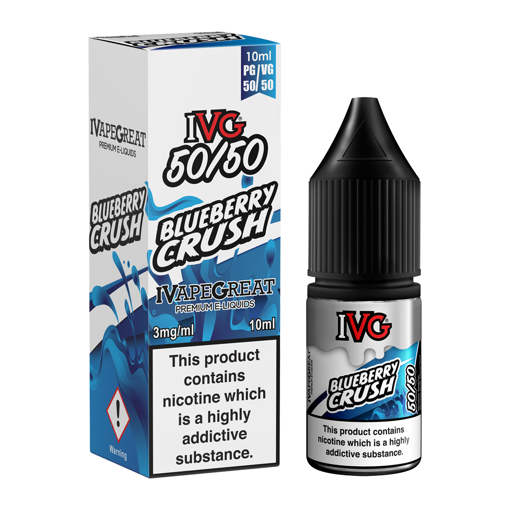 Blueberry Crush 10ml E-Liquid by IVG