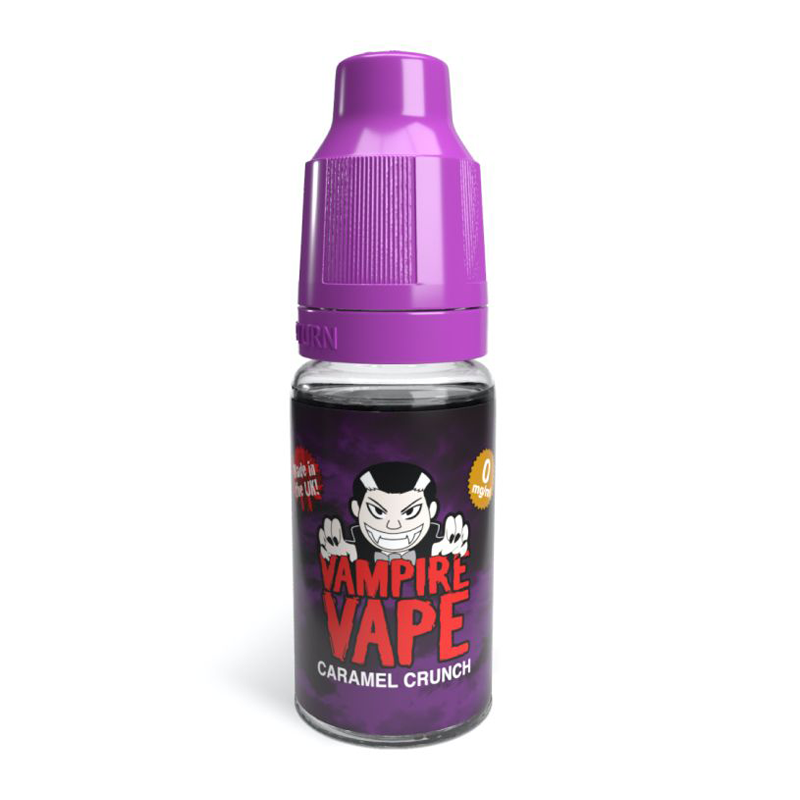 Caramel Crunch 10ml E-Liquid By Vampire Vape