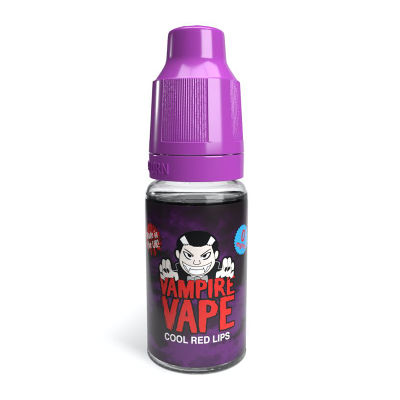 Cool Red Lips 10ml E-Liquid By Vampire Vape