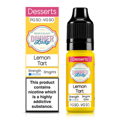 Lemon Tart 10ml 50/50 E-Liquid By Dinner Lady