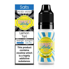 Lemon Tart 10ml Nic Salt E-Liquid By Dinner Lady