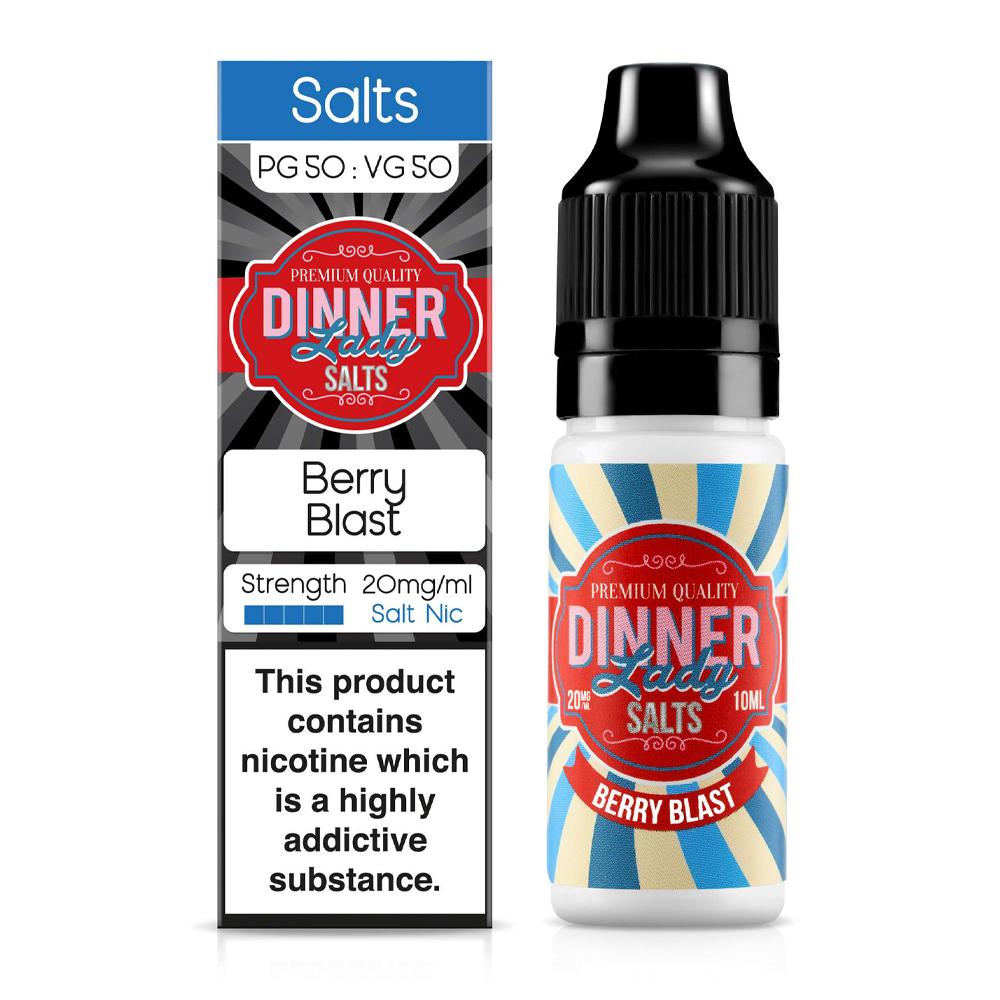 Berry Blast 10ml Nic Salt E-Liquid By Dinner Lady