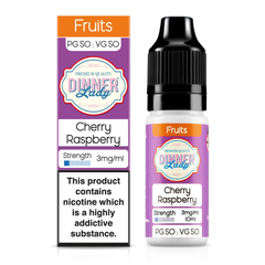 Cherry Raspberry 10ml 50/50 E-Liquid By Dinner Lady