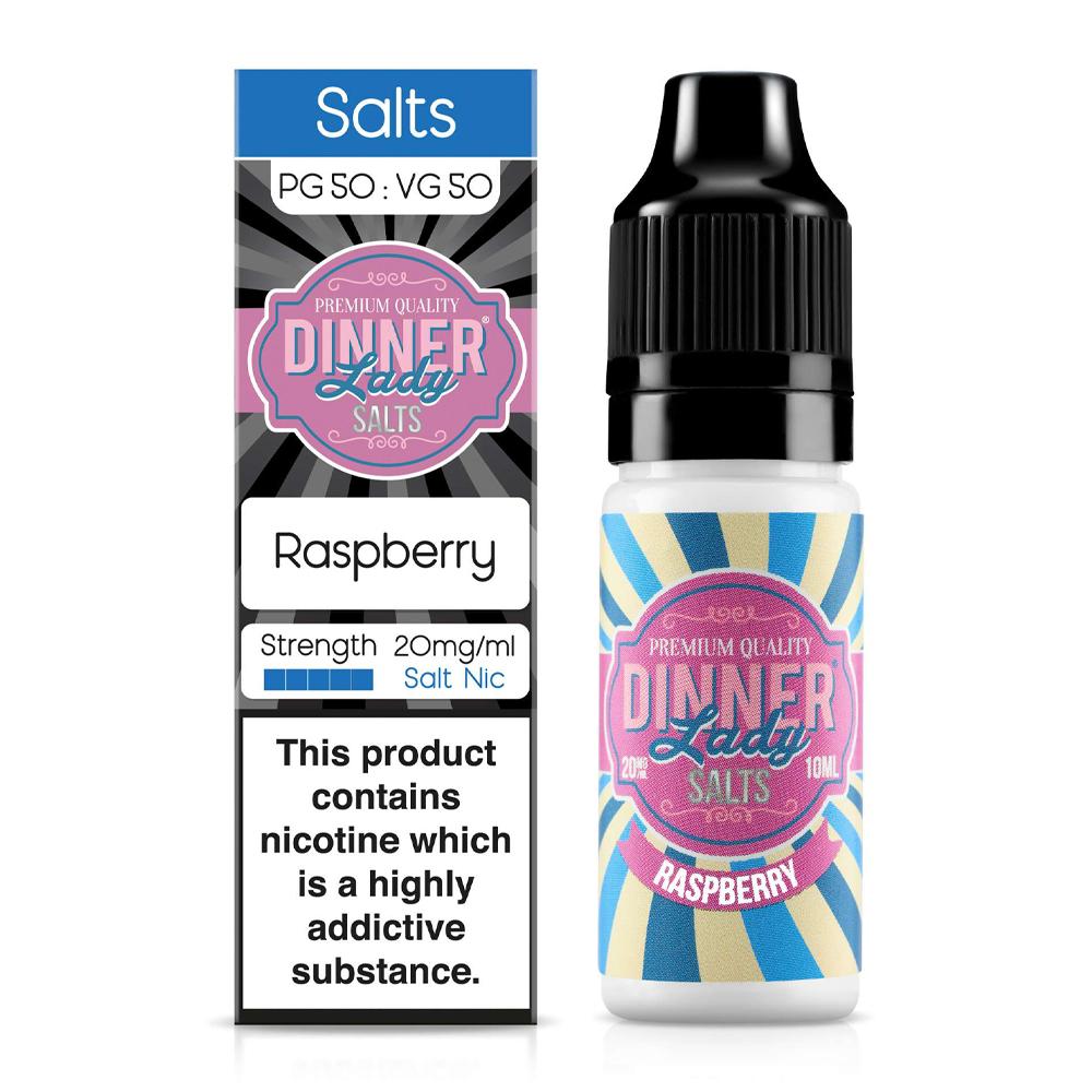 Raspberry 10ml Nic Salt E-Liquid By Dinner Lady