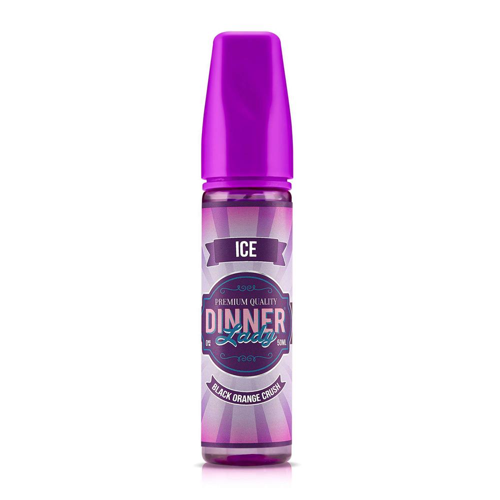 Black Orange Crush Ice 50ml Shortfill E-Liquid By Dinner Lady