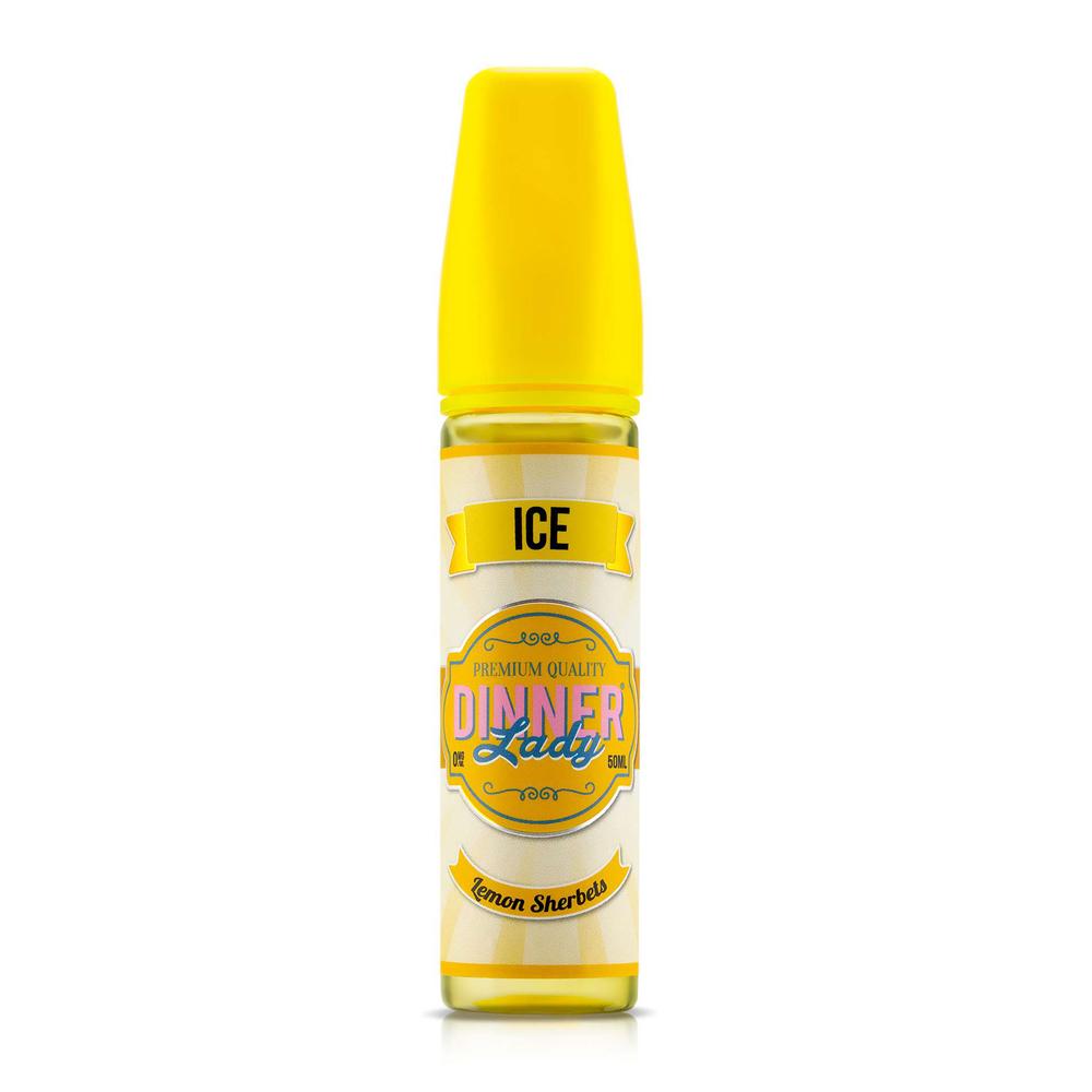 Lemon Sherbet Ice 50ml Shortfill E-Liquid By Dinner Lady