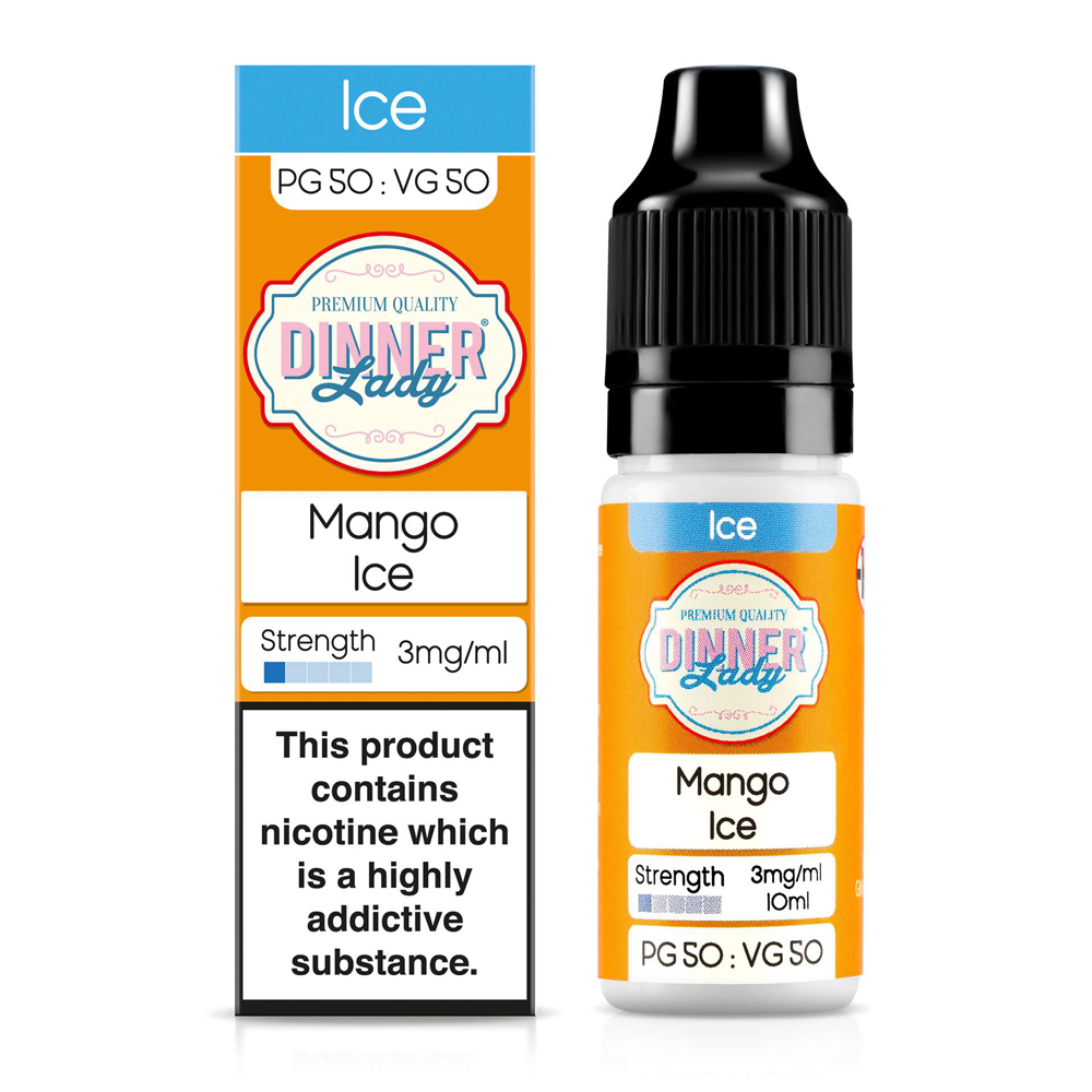 Mango Ice 10ml 50/50 E-Liquid By Dinner Lady