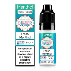 Fresh Menthol 10ml 50/50 E-Liquid By Dinner Lady