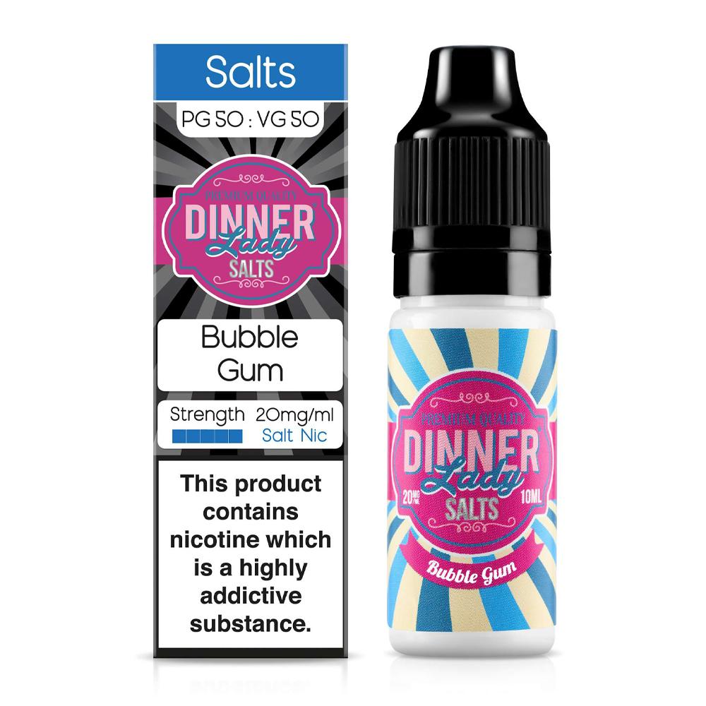 Bubble Gum 10ml Nic Salt E-Liquid By Dinner Lady