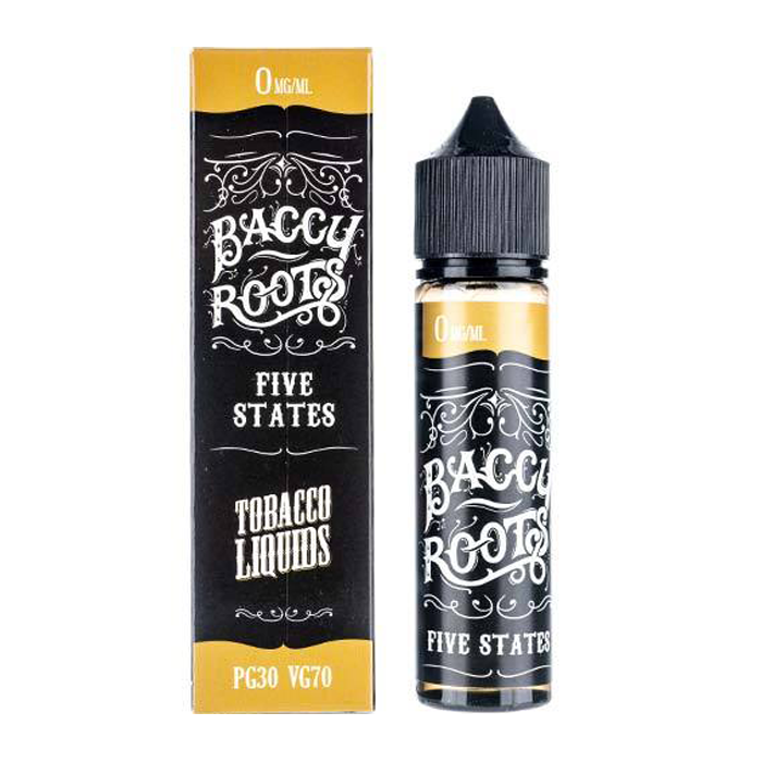 Five States 50ml Shortfill E-Liquid by Baccy Roots