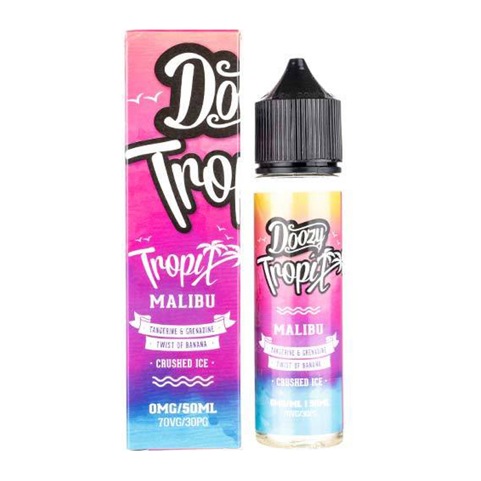 Malibu 50ml Shortfill E-Liquid By Doozy Tropix