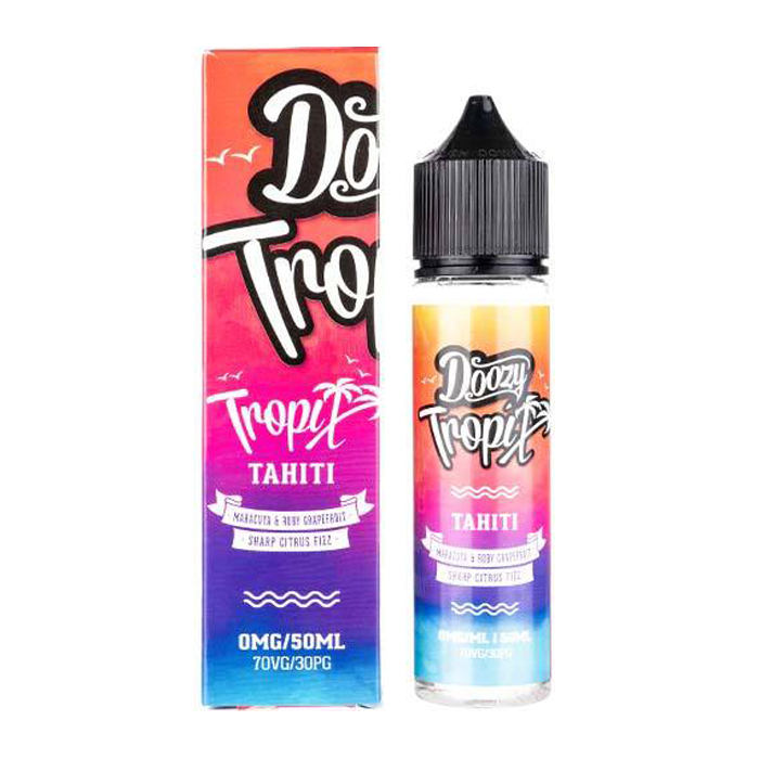 Tahiti 50ml Shortfill E-Liquid By Doozy Tropix