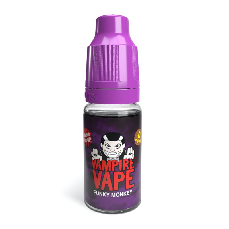 Funky Monkey 10ml E-Liquid By Vampire Vape