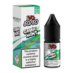 Green Mint 10ml E-Liquid by IVG