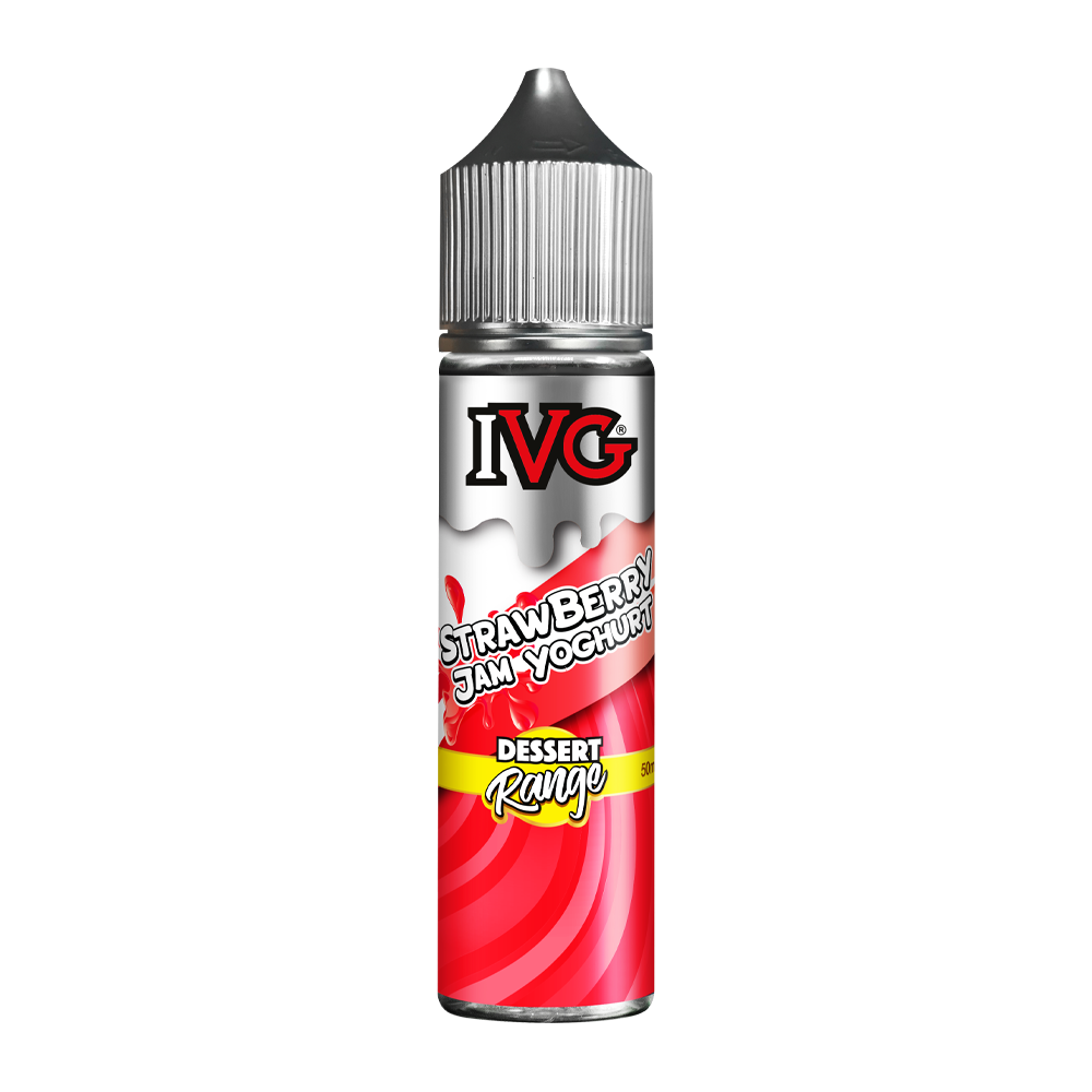 Strawberry Jam Yoghurt 50ml Shortfill E-liquid by IVG