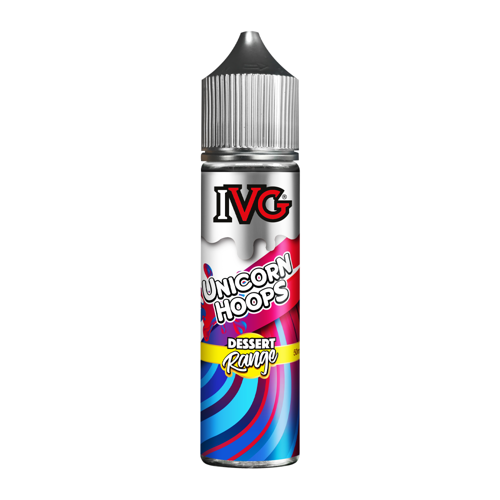 Unicorn Hoops 50ml Shortfill E-liquid by IVG