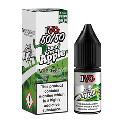 Sour Green Apple 10ml E-Liquid by IVG