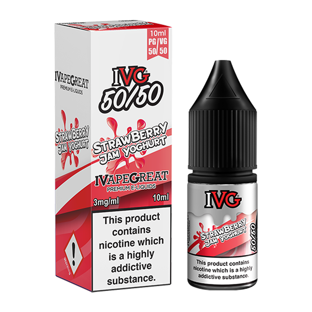 Strawberry Jam Yoghurt 10ml E-Liquid by IVG