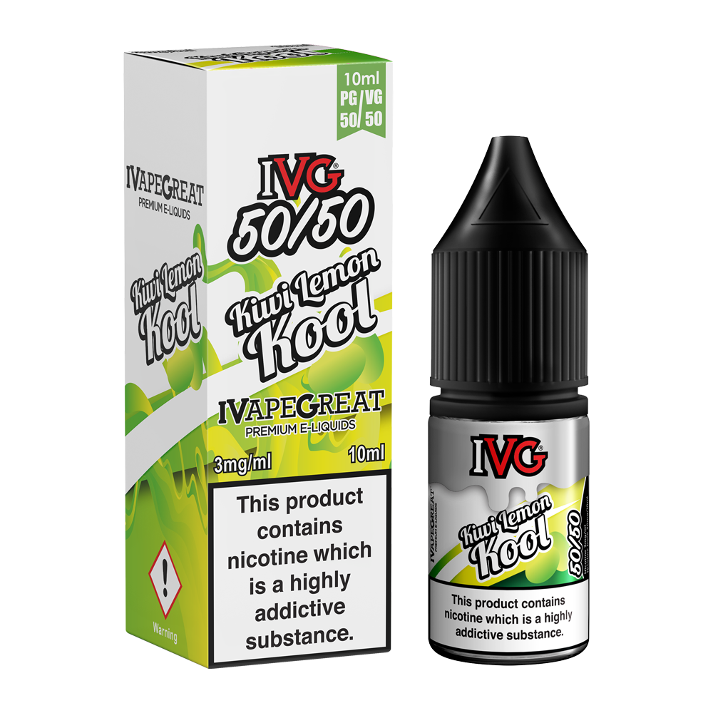 Kiwi Lemon Kool 10ml E-Liquid by IVG