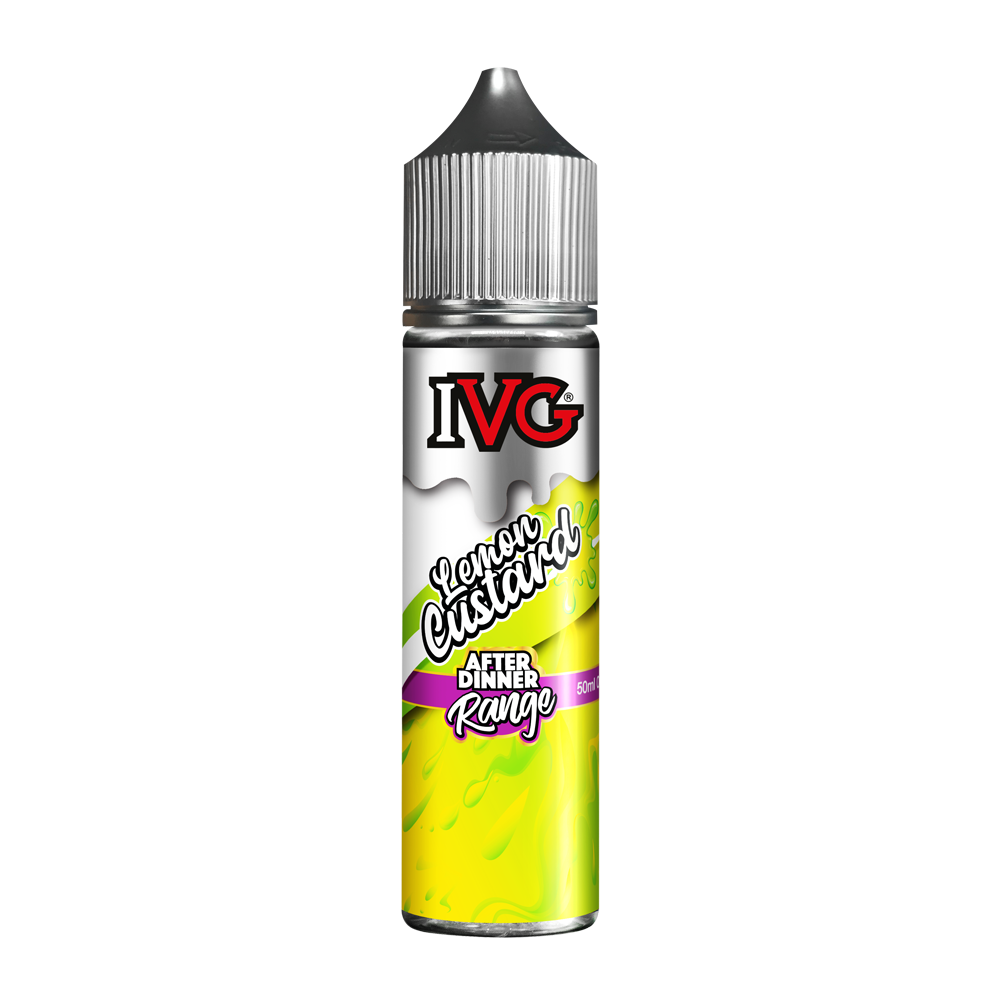 Lemon Custard 50ml Shortfill E-liquid by IVG