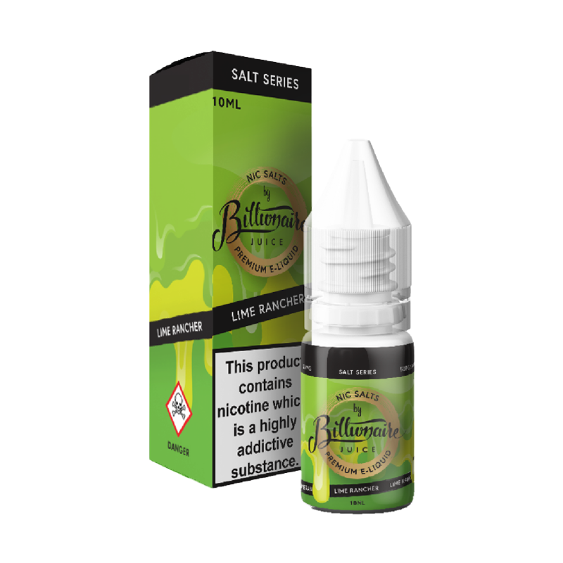 Lime Rancher 10ml Nic Salt E-Liquid by Billionaire Juice