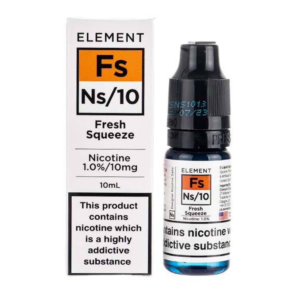 Fresh Squeeze 10ml Nic Salt E-Liquid Element