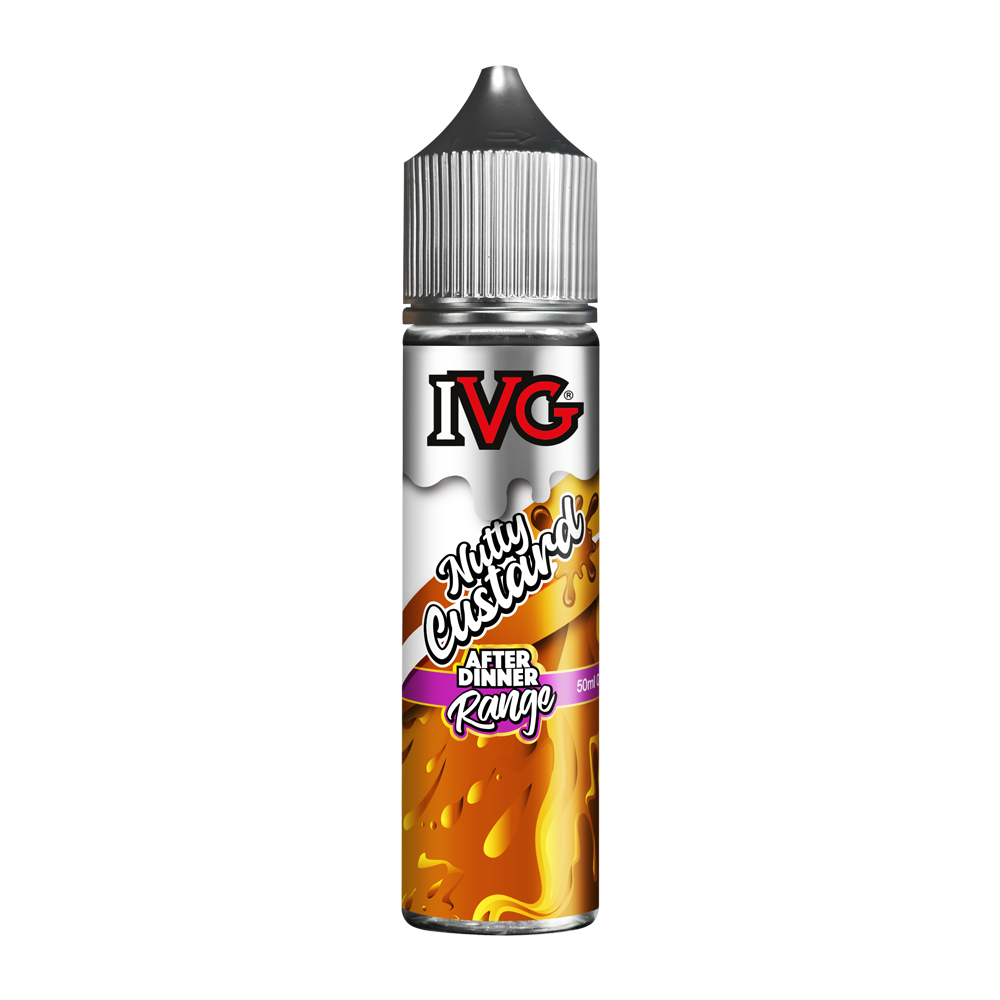 Nutty Custard 50ml Shortfill E-liquid by IVG