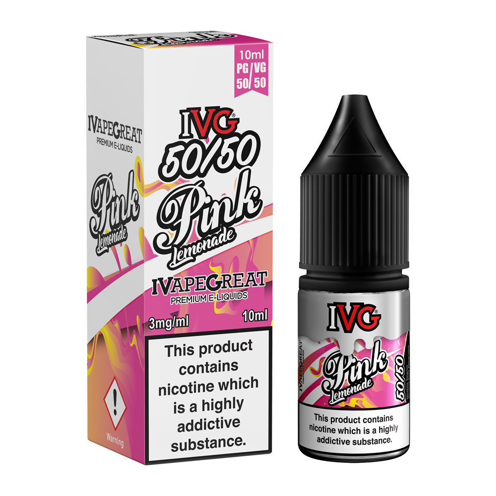 Pink Lemonade 10ml E-Liquid by IVG