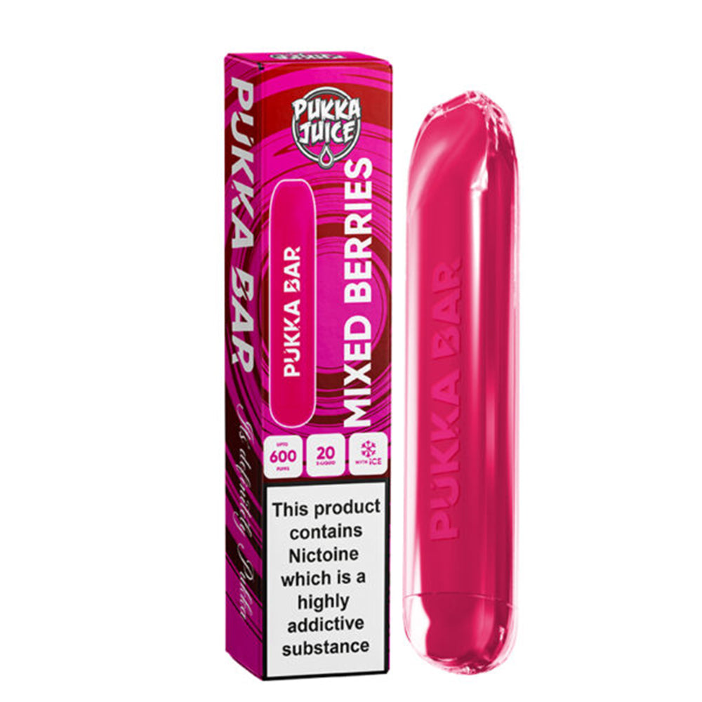 Pukka Bar Mixed Berries Disposable Vape