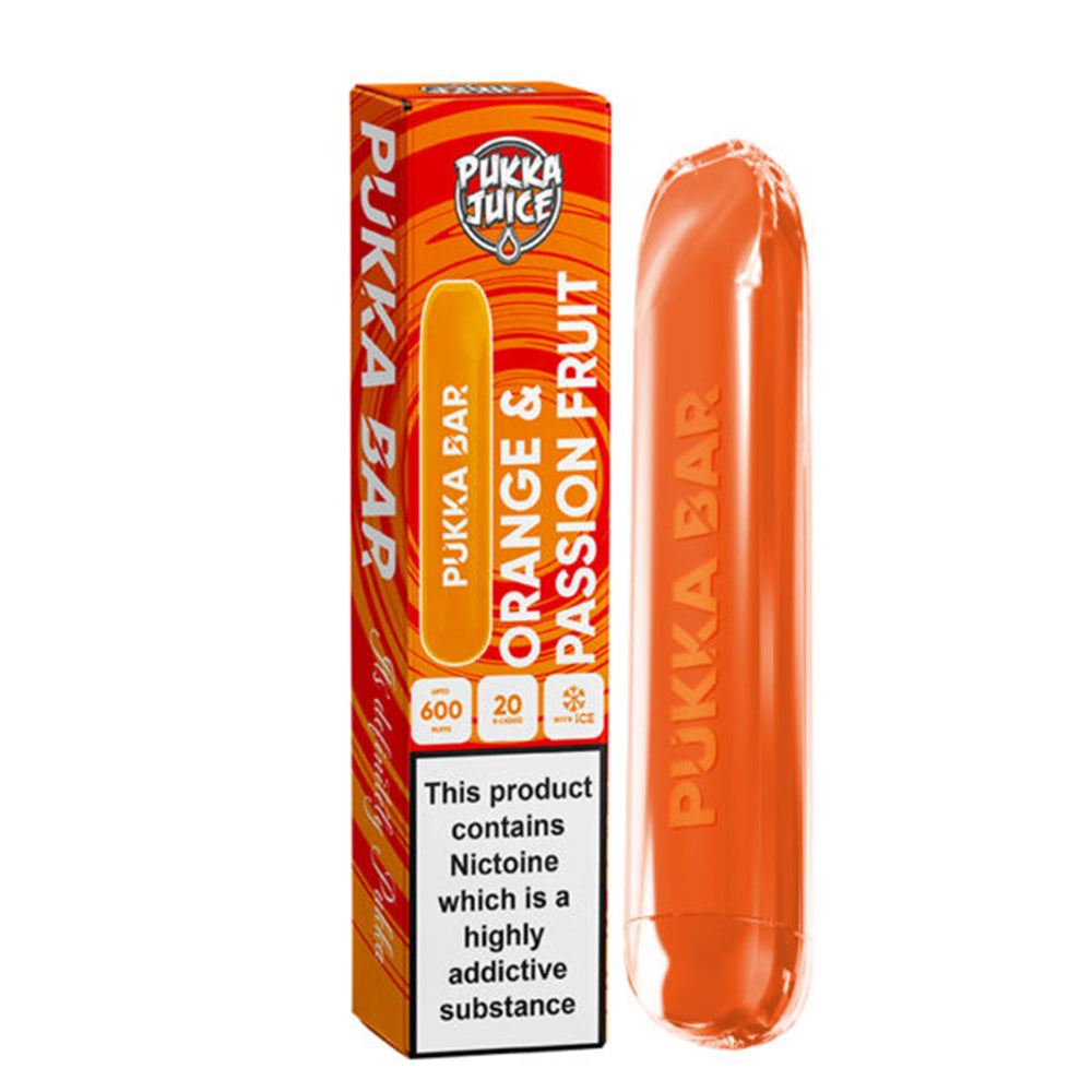 Pukka Bar Orange Passion Fruit Disposable Vape