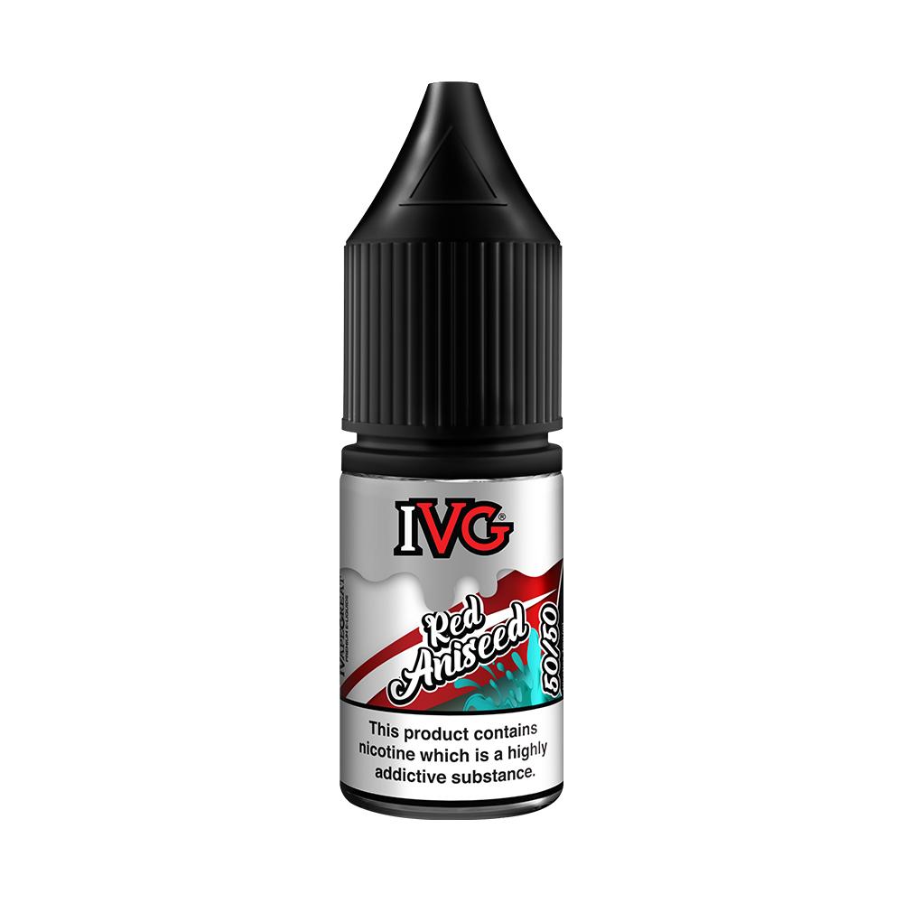 IVG 50/50 Series Red Aniseed 10ml E-Liquid