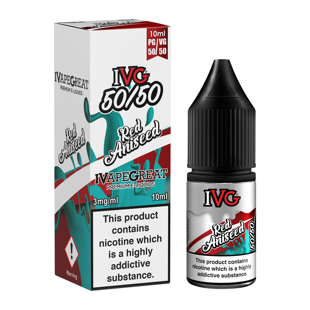 Red Aniseed 10ml E-Liquid by IVG