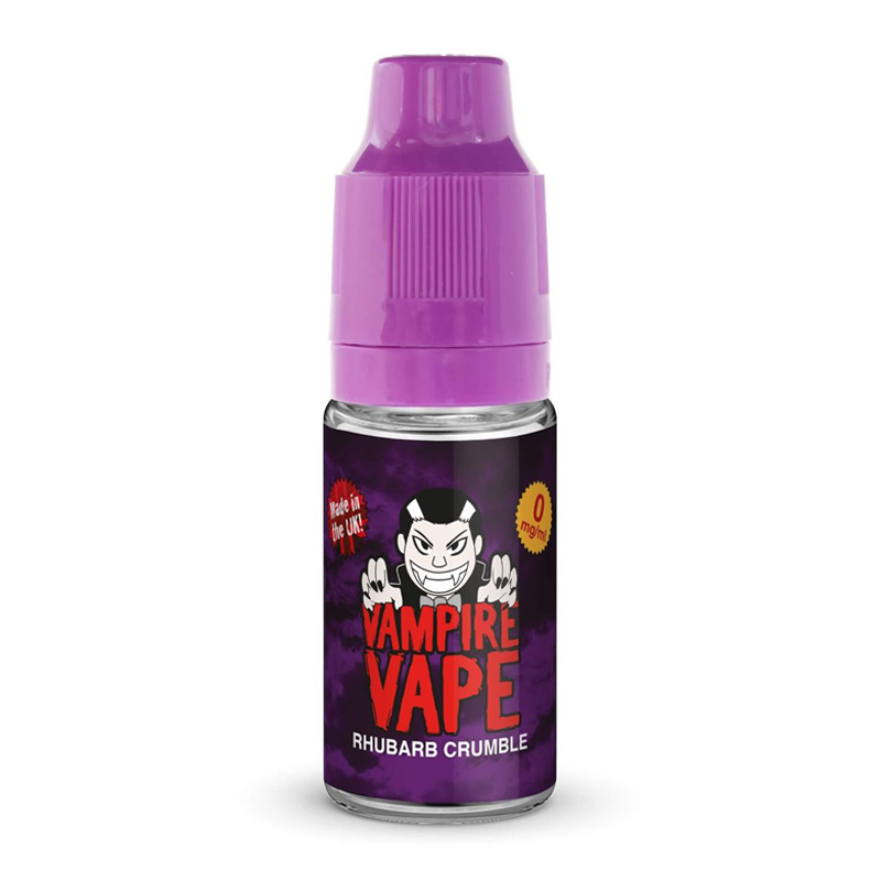 Rhubarb Crumble 10ml E-Liquid By Vampire Vape