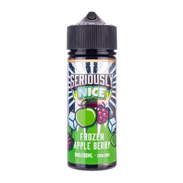 Frozen Apple Berry Seriously Nice 100ml Shortfill E-Liquid By Doozy Vape