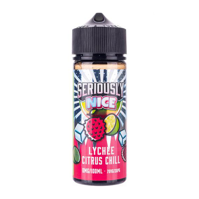 Lychee Citrus Chill Seriously Nice 100ml Shortfill E-Liquid By Doozy Vape