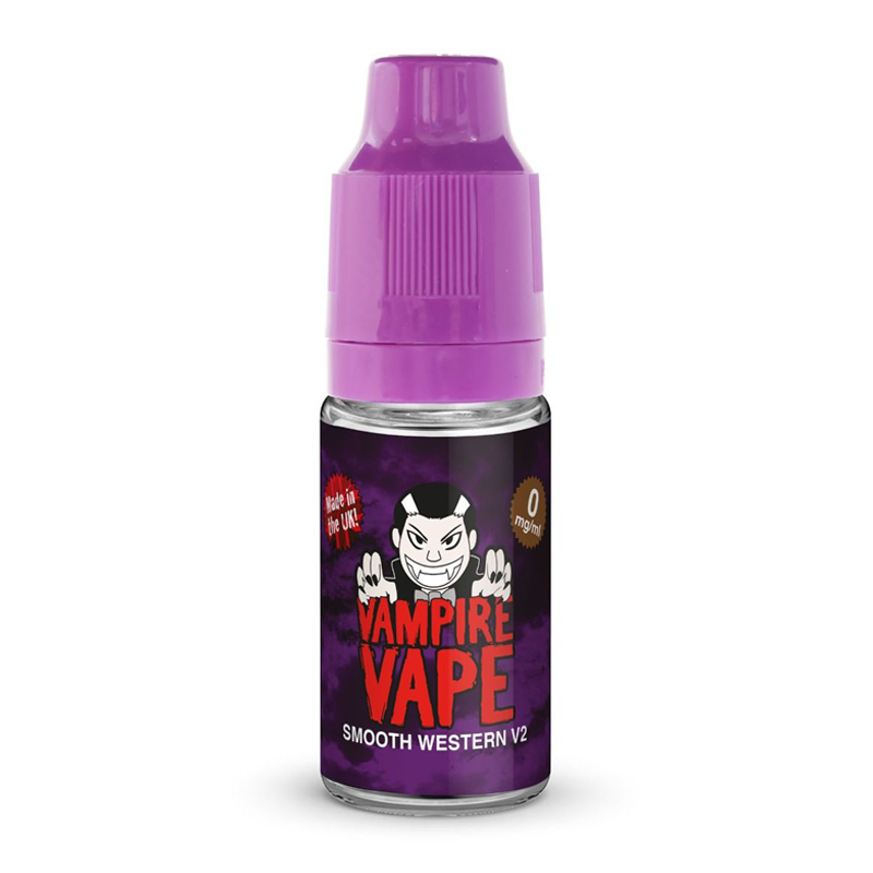 Smooth Western V2 (Tobacco) 10ml E-Liquid By Vampire Vape