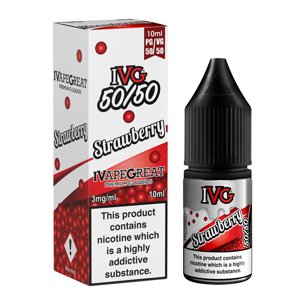 Strawberry 10ml E-Liquid by IVG