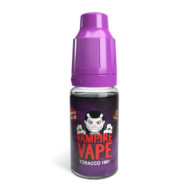 Tobacco 1961 10ml E-Liquid By Vampire Vape