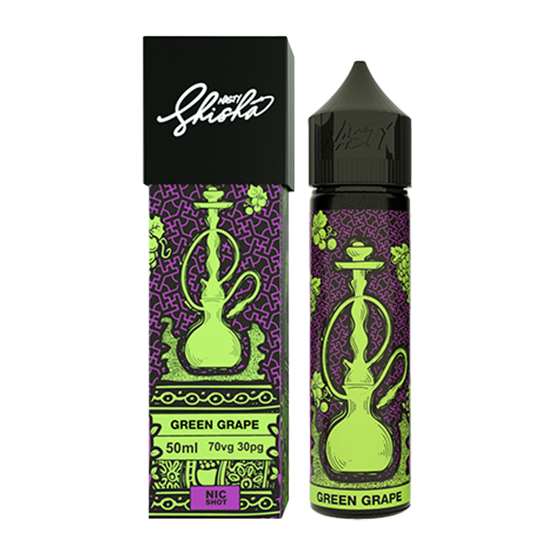 Green Grape 50ml Shortfill E-Liquid By Nasty Juice