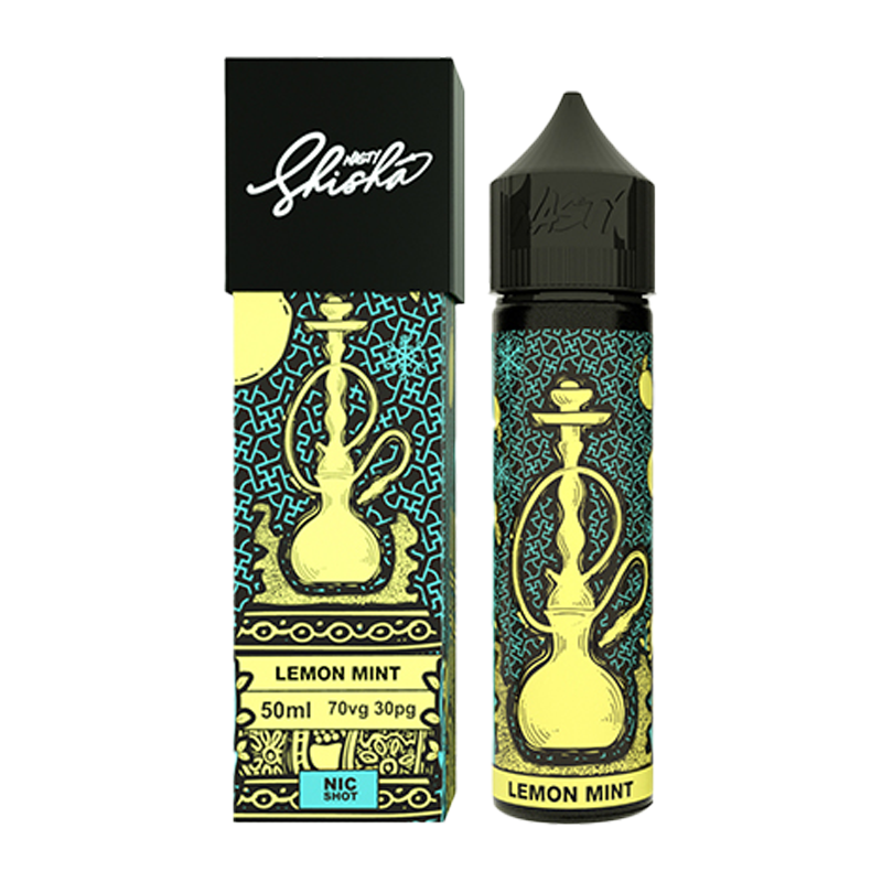 Lemon Mint 50ml Shortfill E-Liquid By Nasty Juice