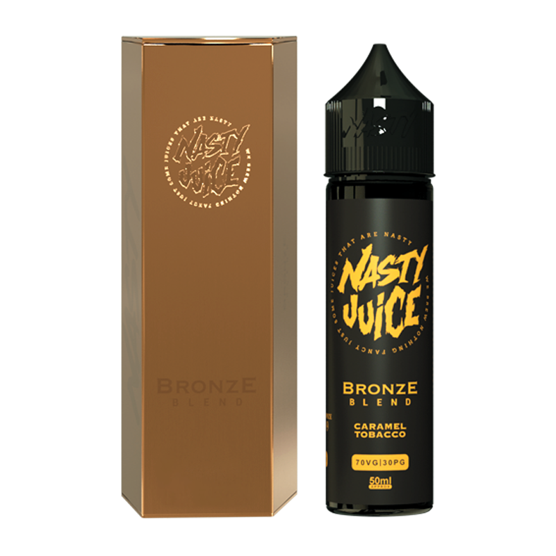 Bronze Blend 50ml Shortfill E-Liquid By Nasty Juice