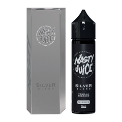 Silver Blend 50ml Shortfill E-Liquid By Nasty Juice