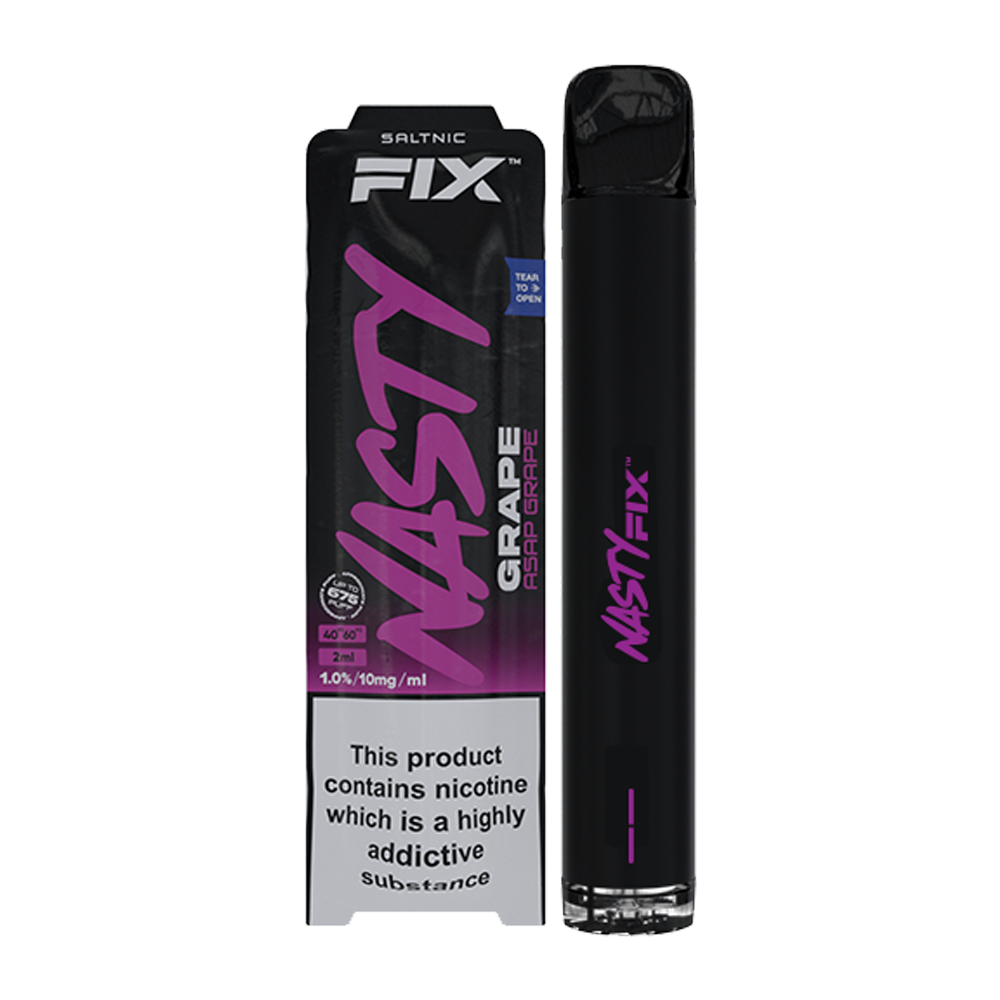 Nasty Air Fix Asap Grape Disposable Vape