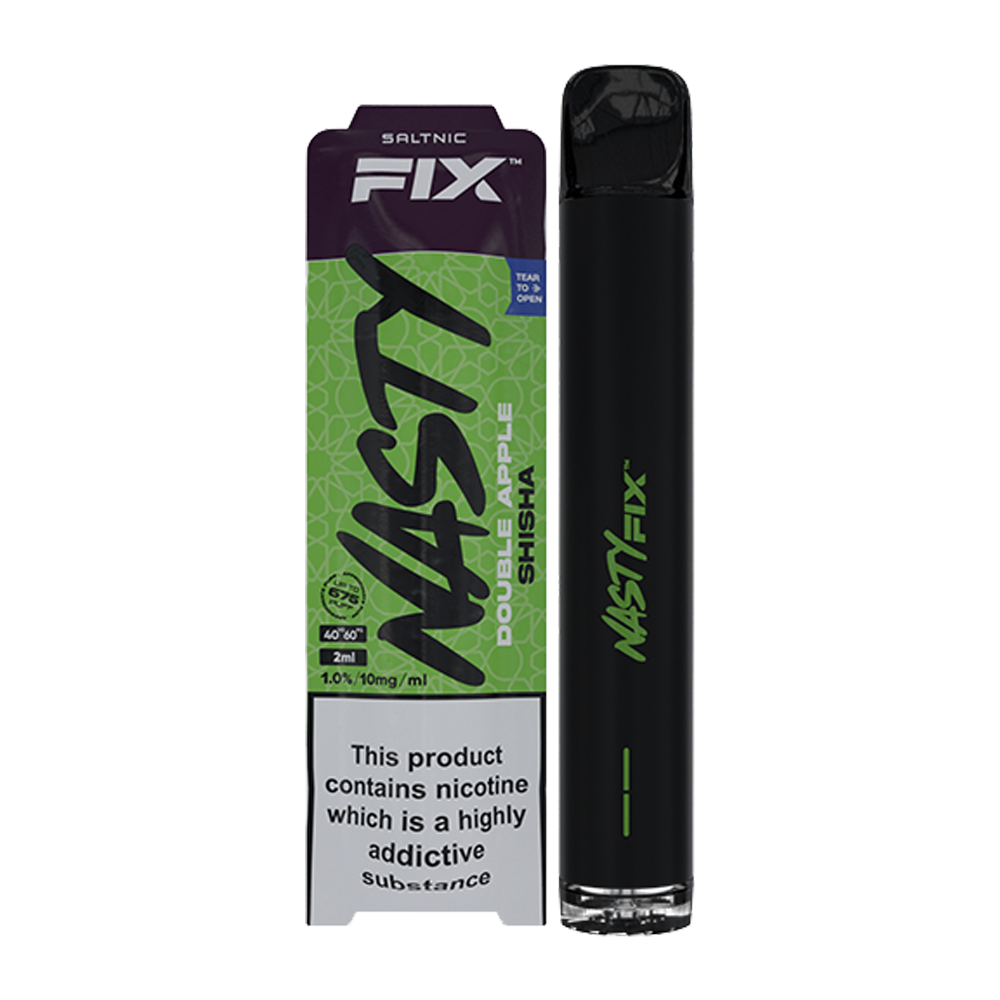 Nasty Air Fix Double Apple Disposable Vape - Bolton Vape Store